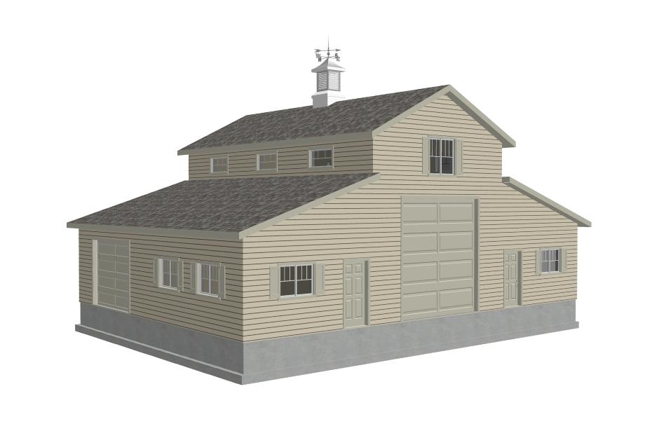 930x615 Free Sample Barn Plan Download