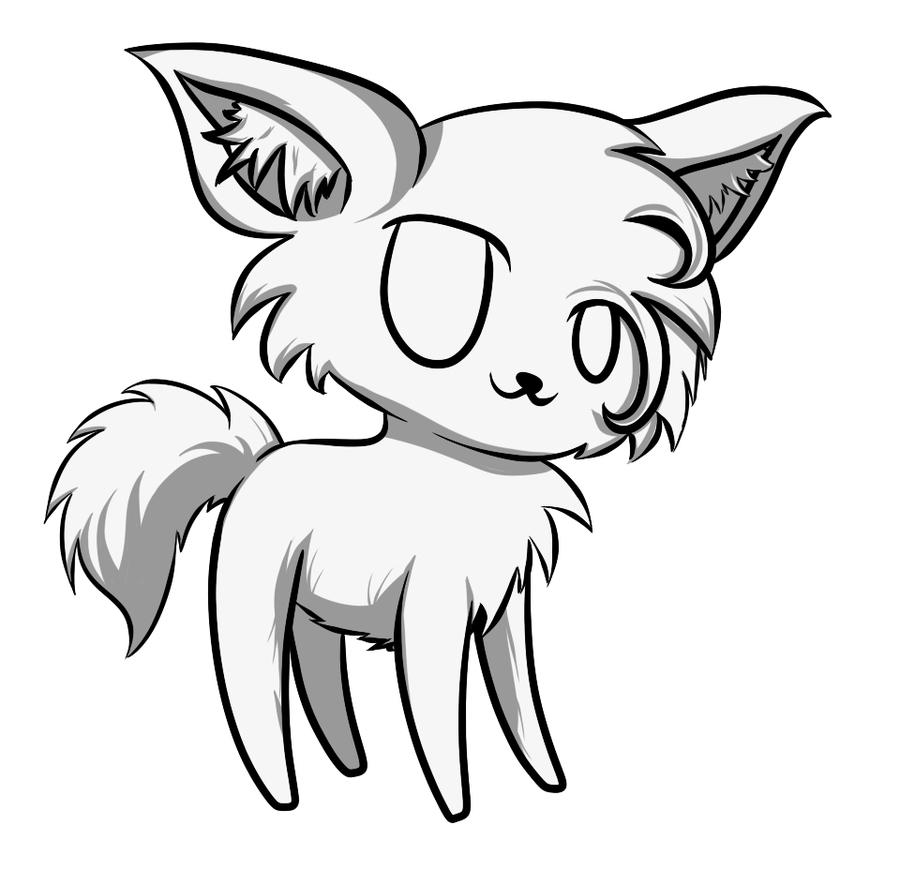 900x885 Draw A Cute Cartoon Wolf Collection Of Cute Wolf Drawing Anime