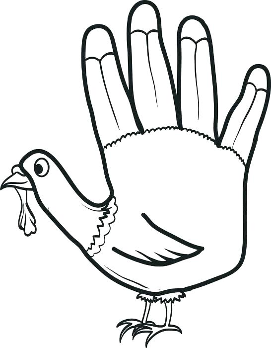 546x700 Turkey Drawings For Kids Turkey Drawing Coloring Pages