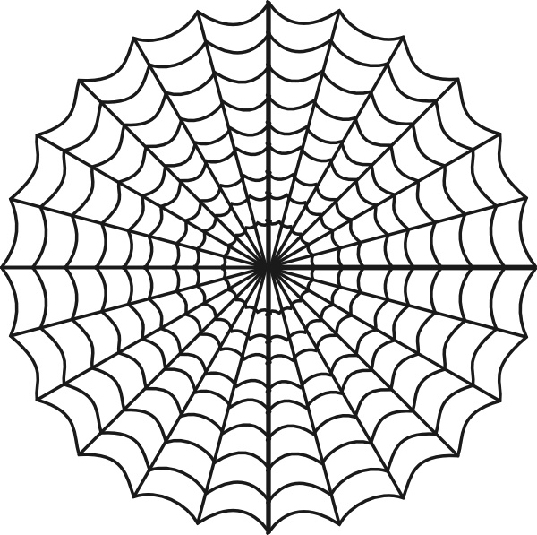 600x597 Ideas Spiders Web Clip Art Free Vector In Open Office Drawing