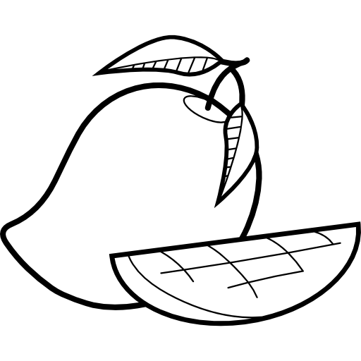 512x512 Collection Of Free Mango Drawing Clipart Download On Ui Ex