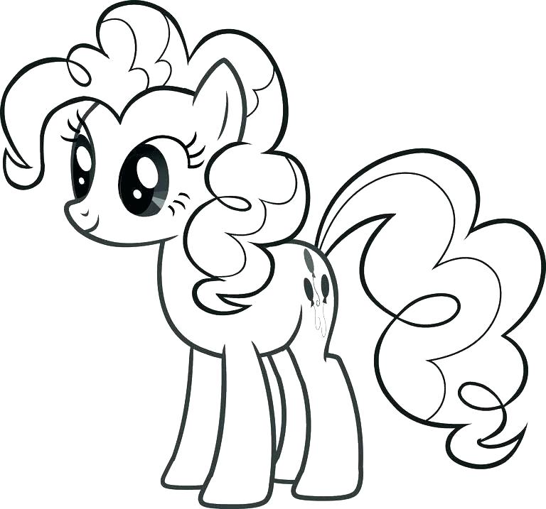 768x717 Little Pony Coloring Pages Little Pony Coloring Pages