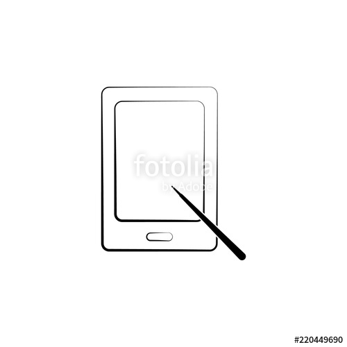500x500 Tablet For Drawing Icon Element Of Electrical Devices Icon
