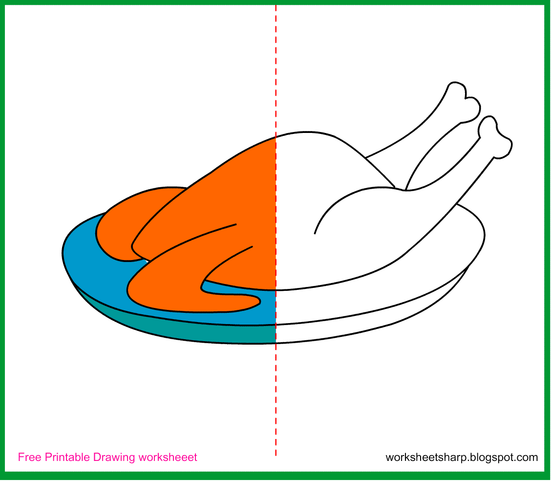 1130x984 Free Drawing Worksheets Printable Chicken Drawing Worksheets