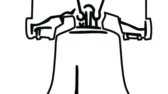 585x329 Liberty Bell Coloring