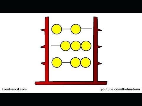 480x360 Abacus Drawing Christmas Worksheets For Kids Coloring At Free