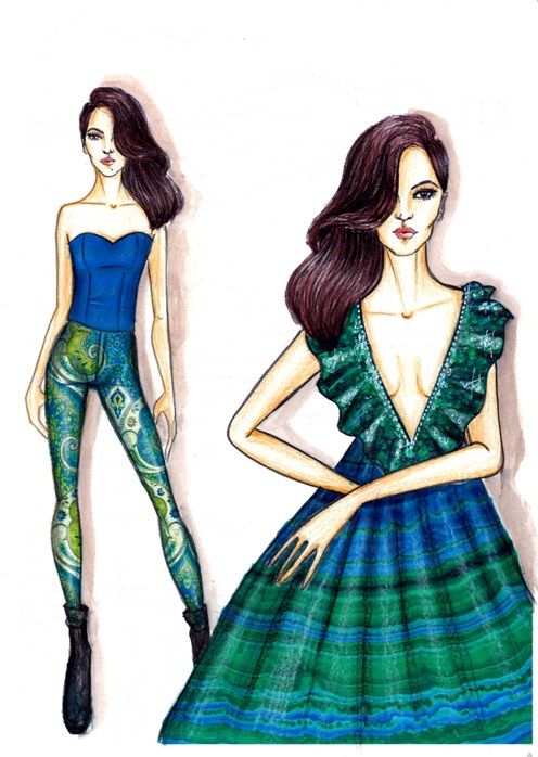 496x698 Make Fashion Sketches Like A Pro In Days In Art