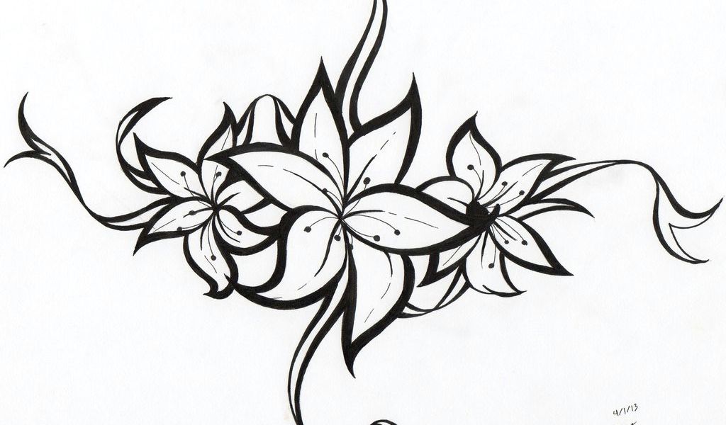 1024x600 Drawings Of Tribal Flowers Free Tribal Art Pictures Download Free