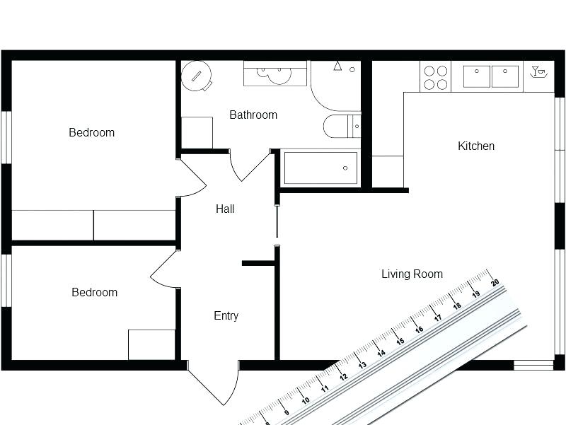 800x601 Draw A Floor Plan For Free