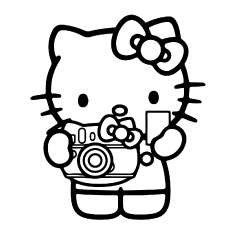 230x230 Top Free Printable Hello Kitty Coloring Pages Online