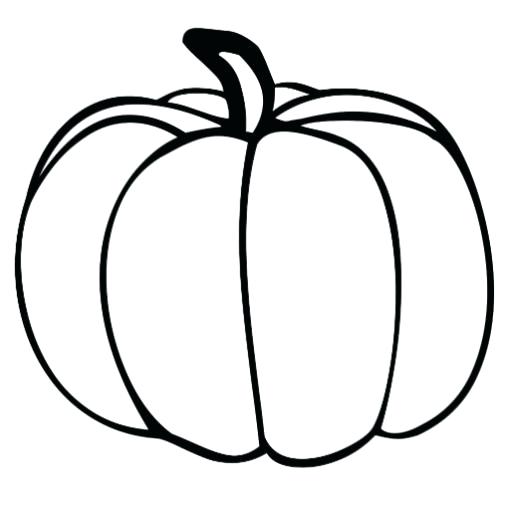 512x512 Pumpkin Outline Drawing At Free For Personal Use Icon In Style