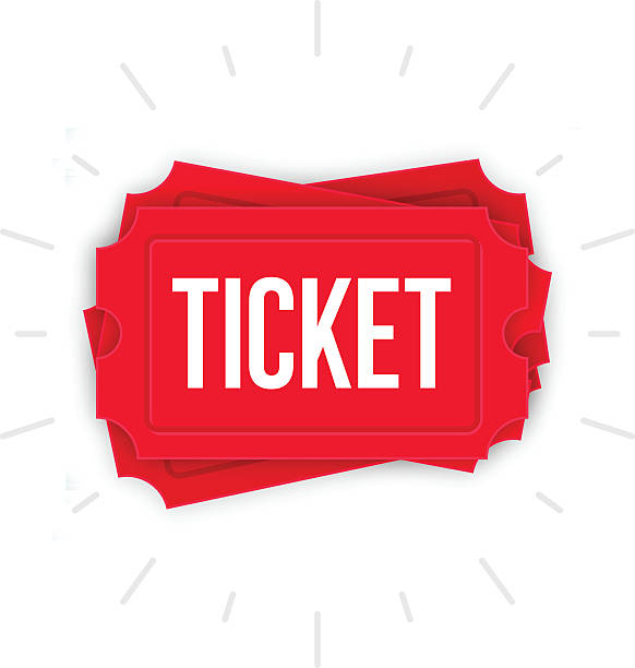 582x612 Raffle Ticket Clipart