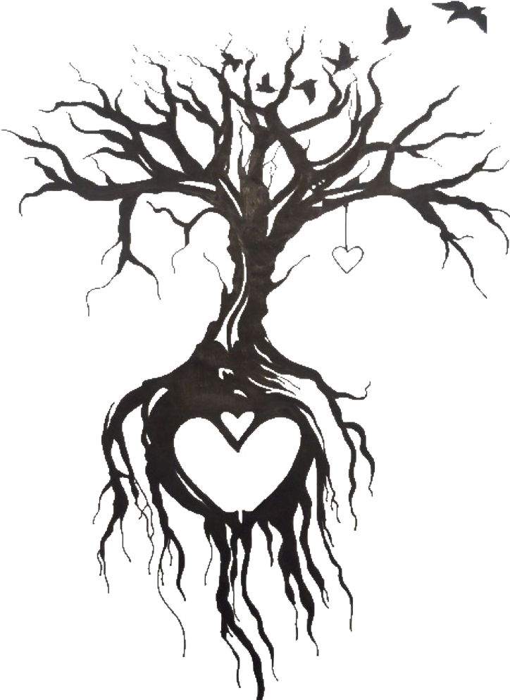724x993 Download Png Free Tattoo Tree Transprent Png Free Download Black