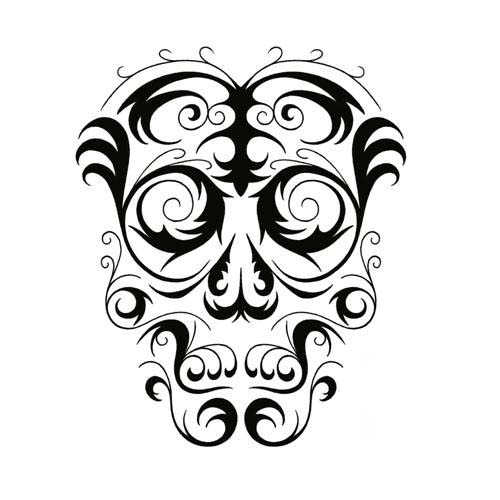500x500 Free Skull Tattoo Designs To Print