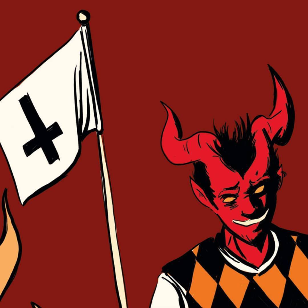 1080x1080 lyndon white spending the day drawing a friendly demon