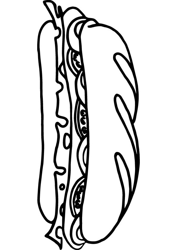 French Bread Drawing