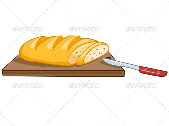 590x442 Cartoon Food Bread Fonts Logos Icons Food Drawing, Bread