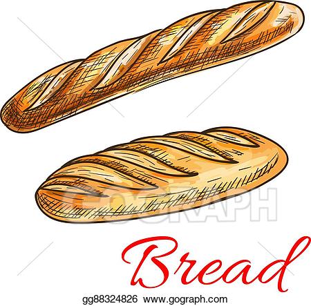 450x443 Collection Of Free Bread Clipart Baguette Amusement Clipart