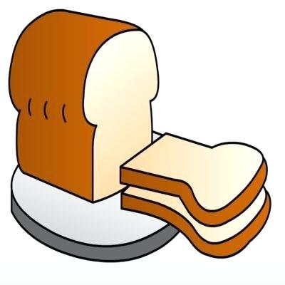 400x400 Bread Drawing