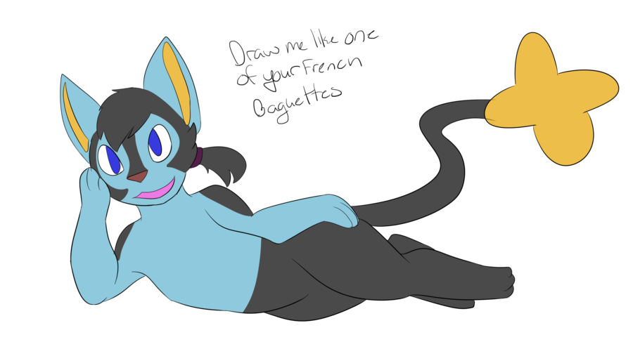 900x497 French Baguette Drawing