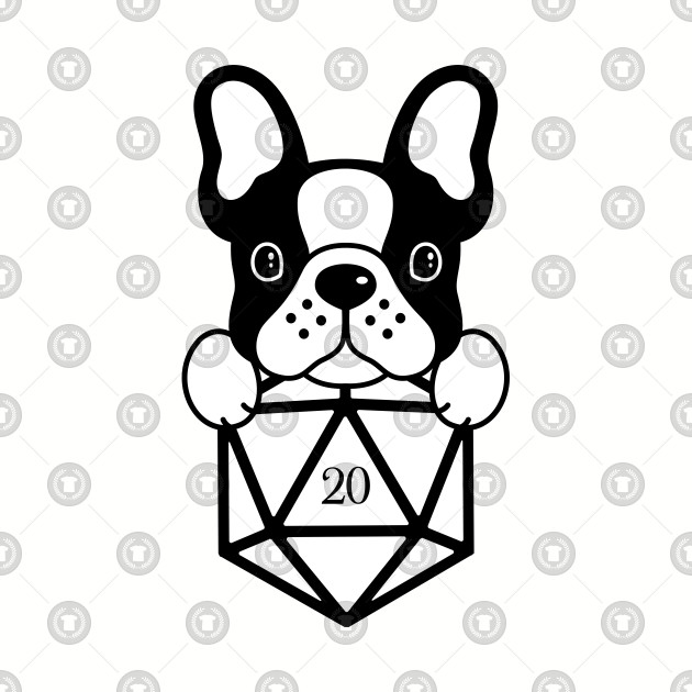 630x630 French Bulldog Lovers Dice