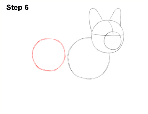 500x386 How To Draw A Dog