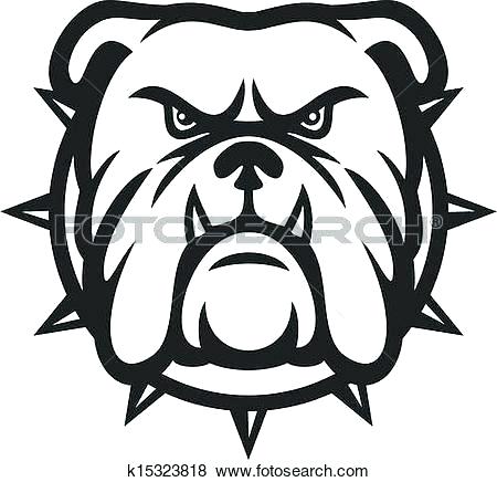 450x436 bulldogs to draw ga bulldogs drawings