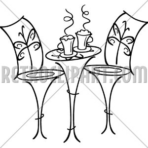 300x300 French Cafe Table