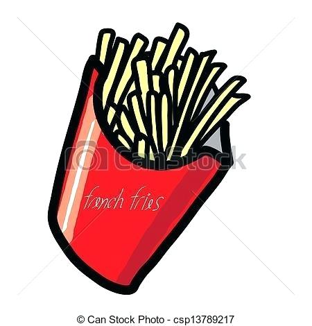450x470 French Fries Drawing Nip