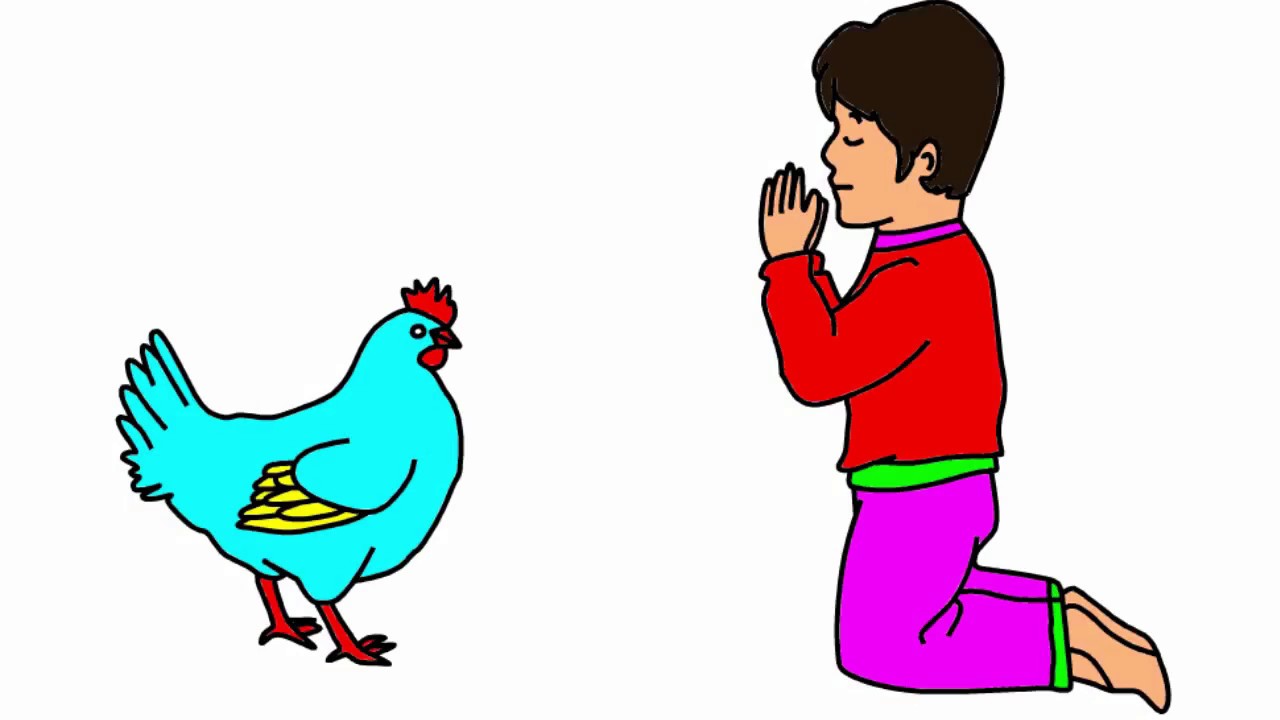 1280x720 How To Draw A Hen Step