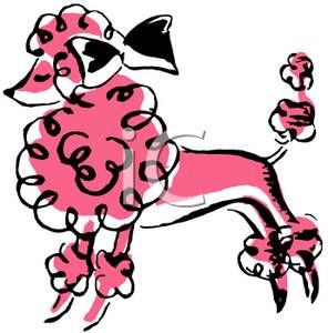 296x300 Just Love It Pink Poodle, French Poodles