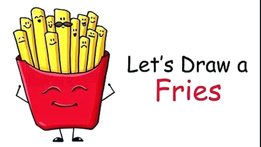 852x480 How To Draw French Food Download Draw French Food