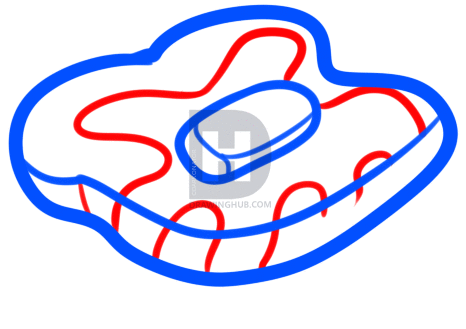 466x329 How To Draw French Toast, Step