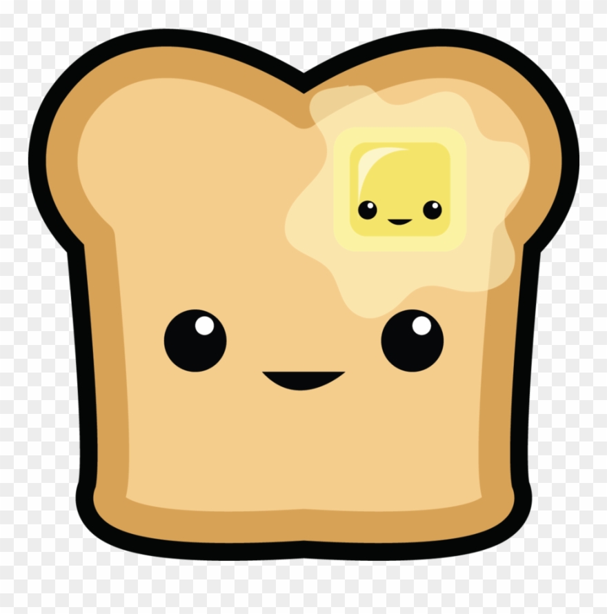 880x890 Toast Clipart Cute