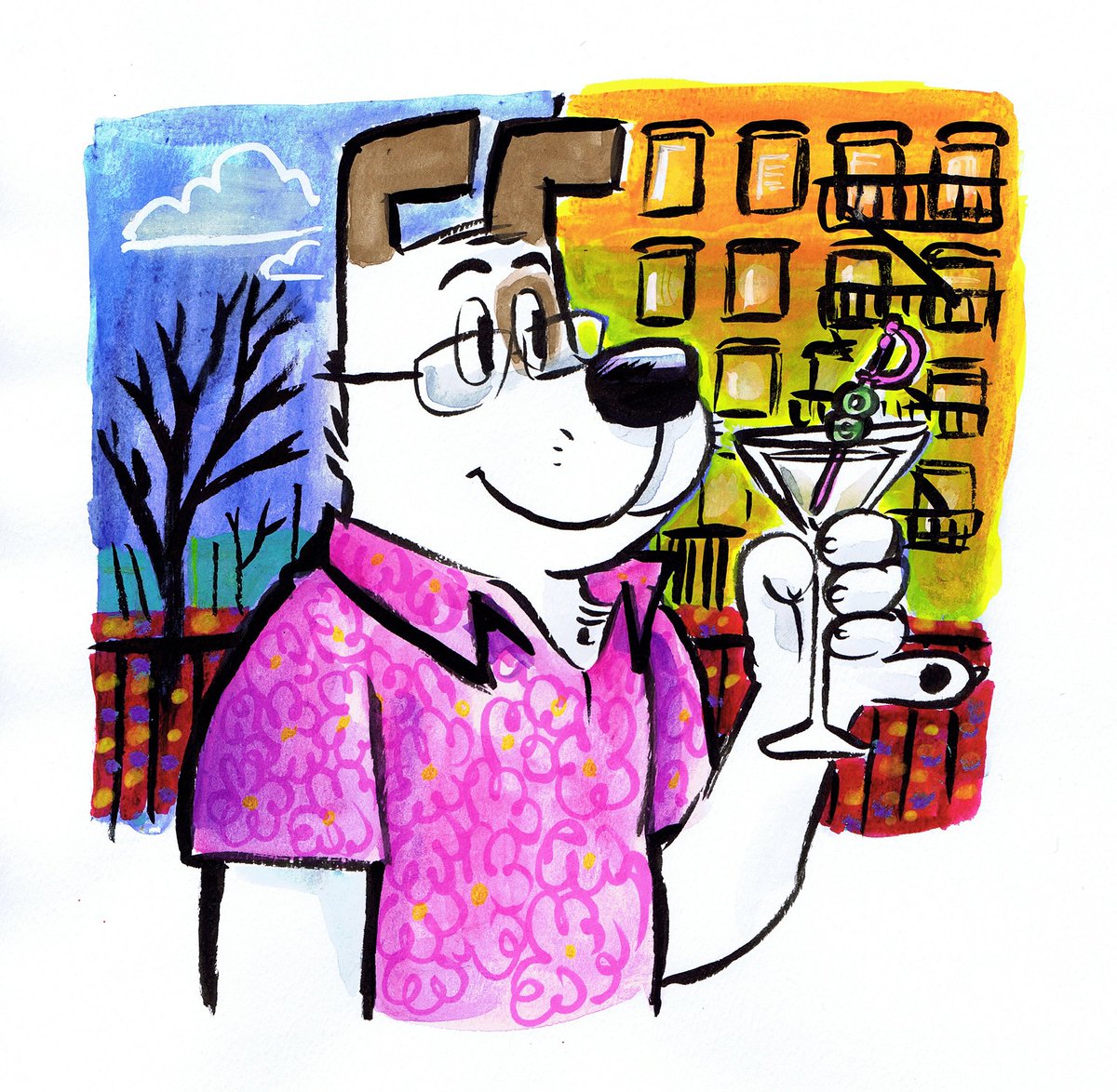 1200x1174 Cracker Beagle On Twitter Martini Al Fresco