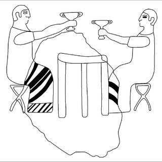 320x320 Pylos, Lhiiib Detail Of The Feasting Fresco From The Central Room