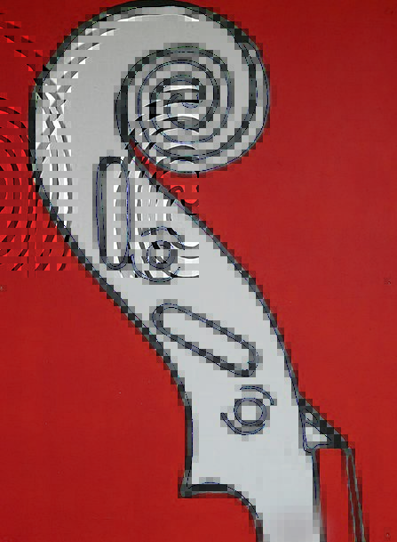 447x609 Violin, Mural, Fresco, Snail, Art, Painting, Drawing, Abstract