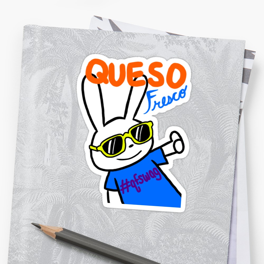 1000x1000 Queso Fresco Sticker