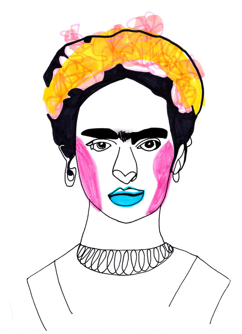498x685 frida kahlo