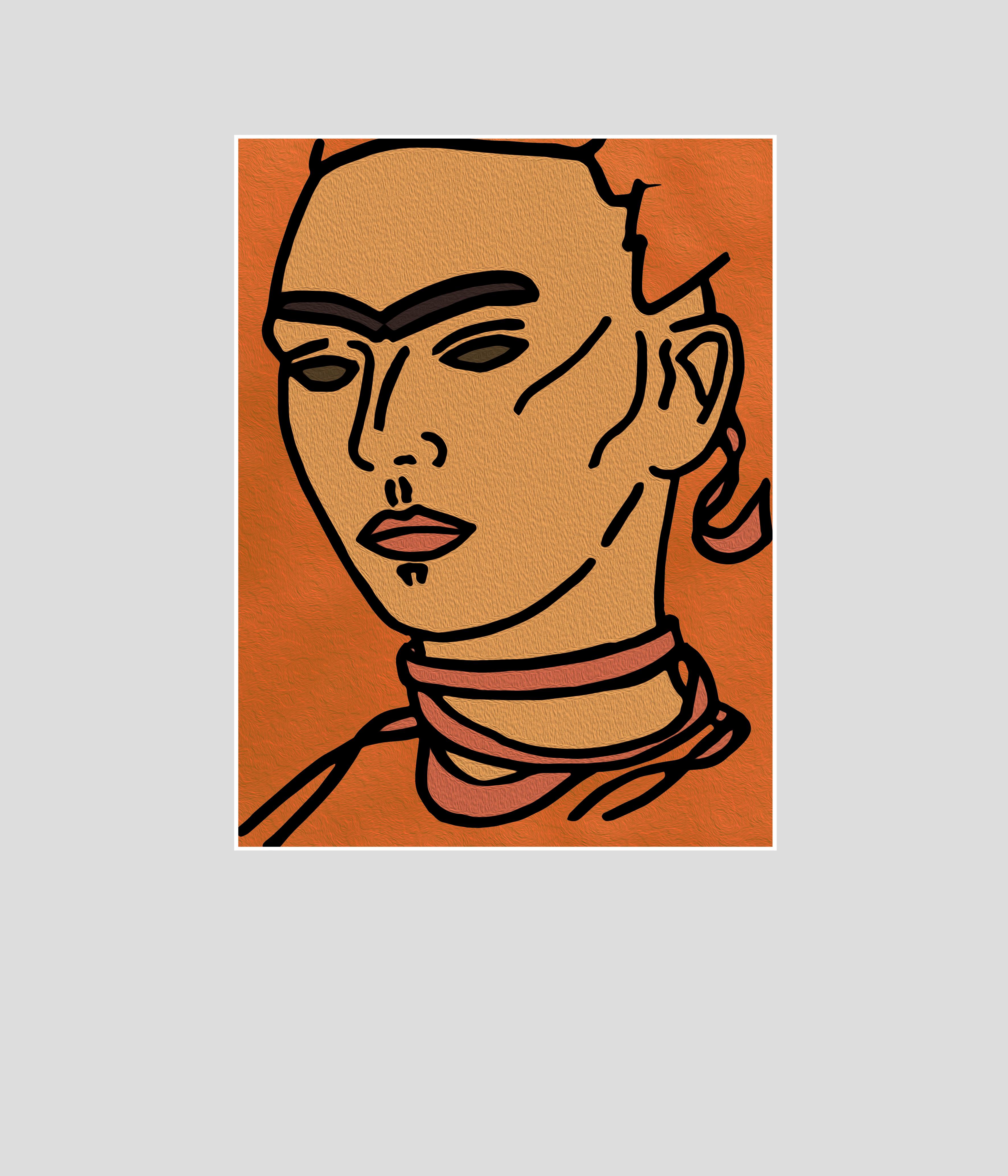 3543x4134 art inspired frida kahlo design