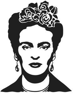 236x305 image result for simple illustrations of frida kahlo kim