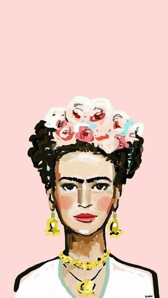 540x960 portrait of frida kahlo drawings in art, portrait art