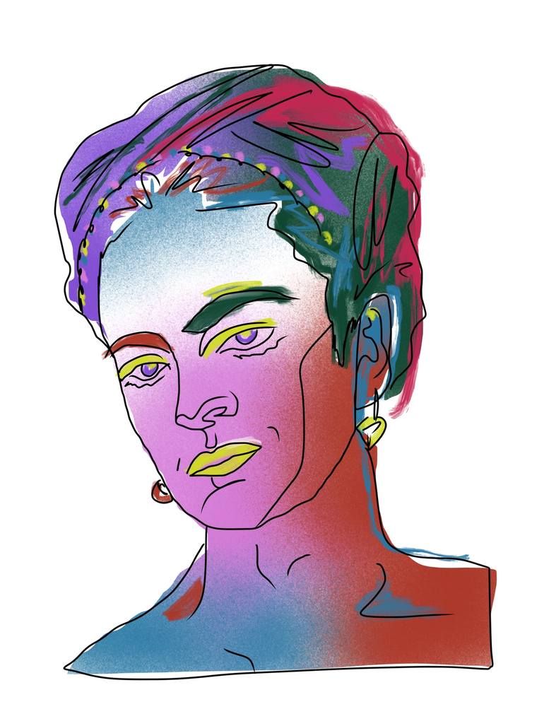 770x1027 Yellowjeff Portrait Saatchi Art