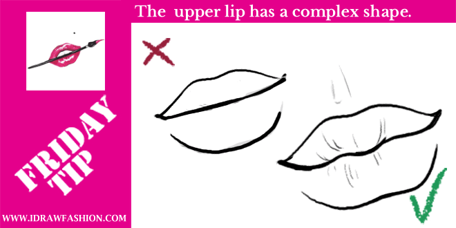 660x330 How To Draw The Lips I Draw Fashion