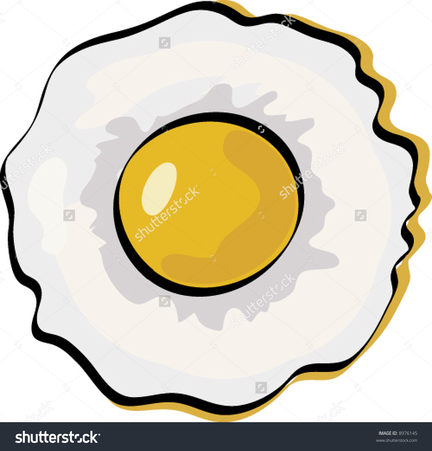 1500x1564 Fried Egg Clipart Sketch