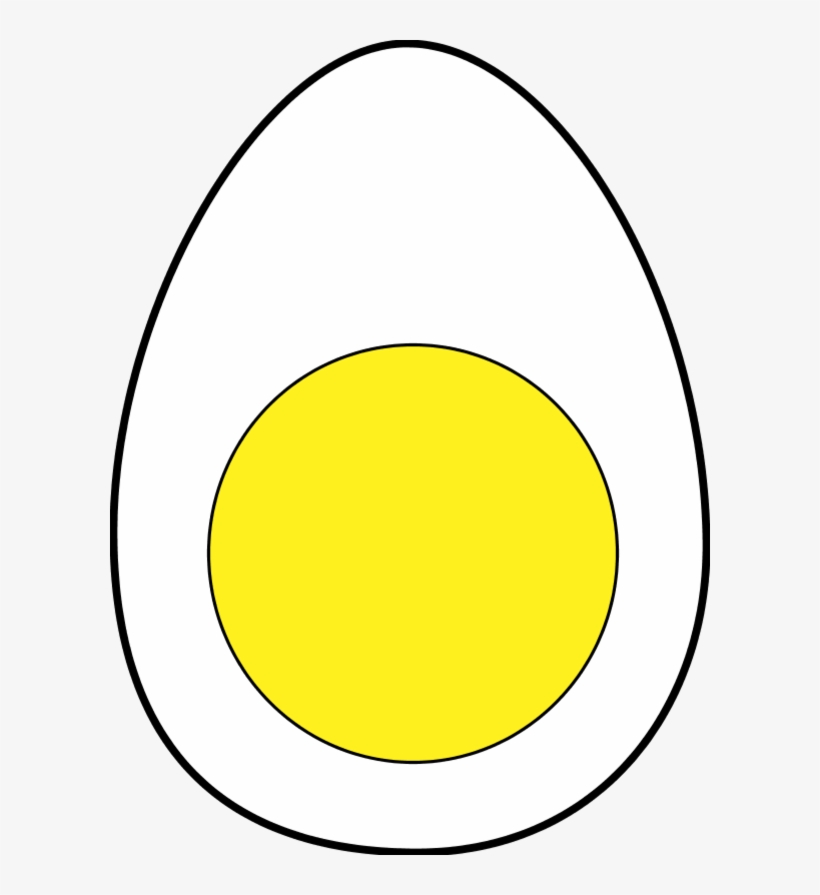 820x895 fried egg with arrow to yolk clip art at clker