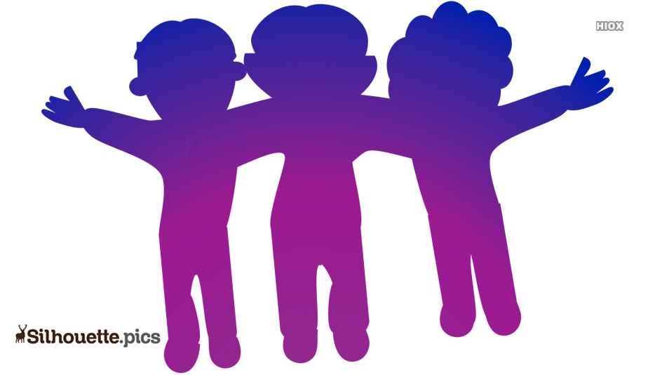 934x534 Friends Drawing Silhouette Silhouette Pics