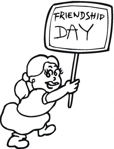 400x525 Friendship Day Coloring Pages Cubs Coloring Pages, Projects