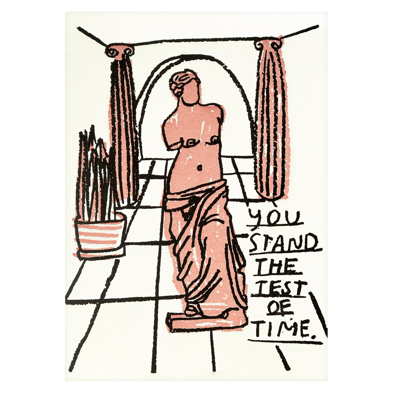 1275x1275 Lady Friendship Day Valentine's Day Card People I've Loved