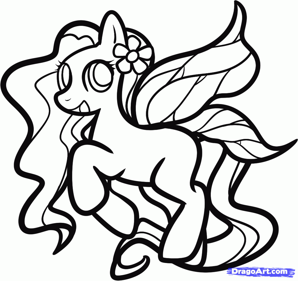 1025x967 Step How To Draw A Fairy Pony, My Little Pony Friendship Is Magic